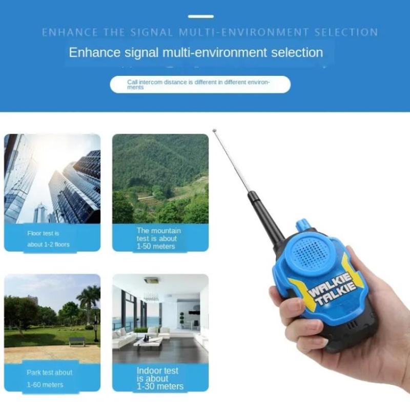 2 шт. беспроводные рации мини портативные портативные двухсторонние радиостанции — фото 6