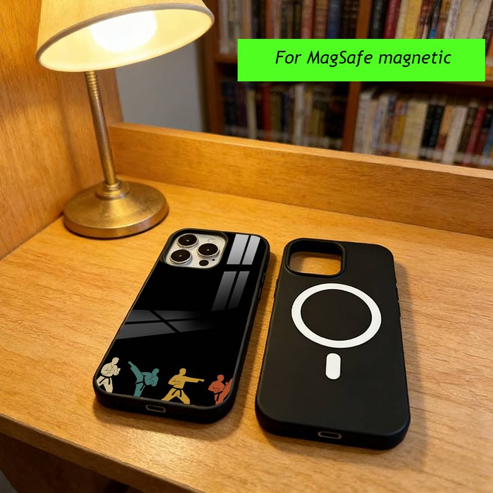 H-Handsome Taekwondo Sports Phone Case For iPhone17,16,15,14,13,12,11 Plus,Pro Magnetic For Magsafe Wireless Charging