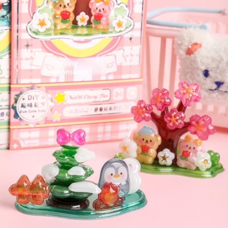 3D Stacked Stickers Cute Animal Stickers For Girls Boys Classroom Prizes Handmade Diy Creative Party Gift