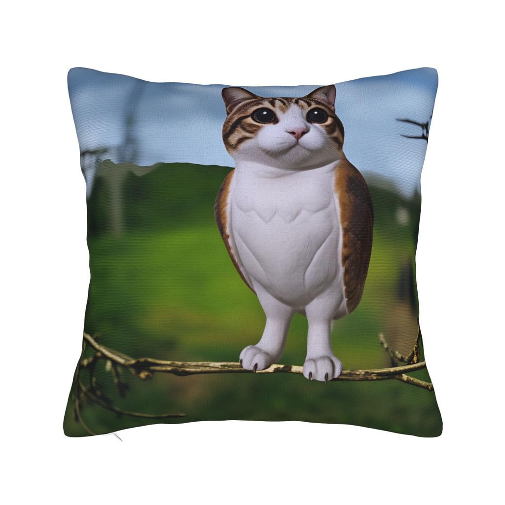 Pillow Case Space Banana Aliens Cat Square Pillow Cover For Couch Sofa Bedroom Novelty Pillowcases