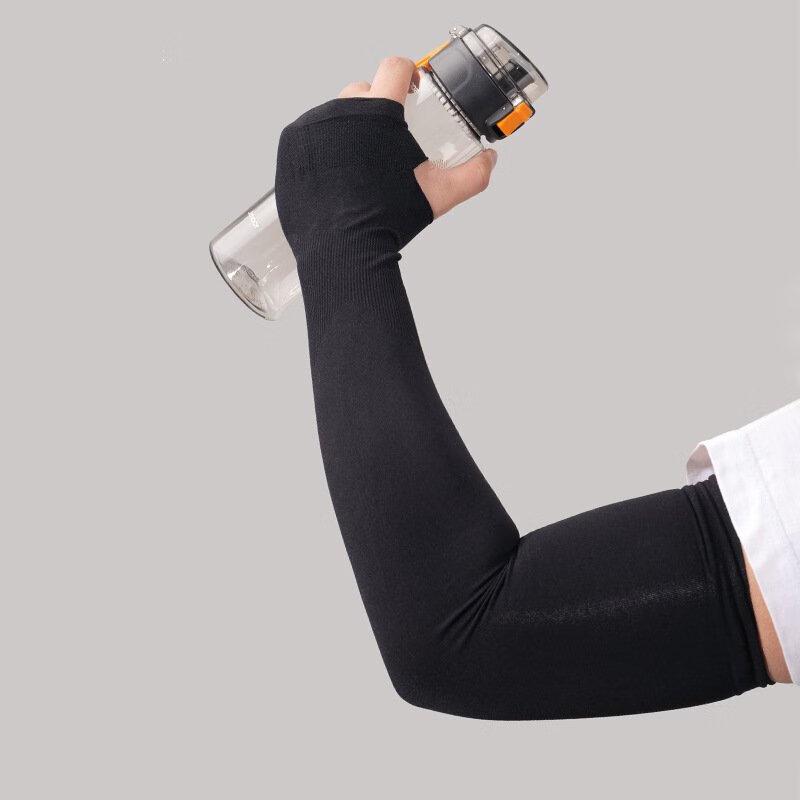 Unisex Ice Silk UV Protection Cooling Arm Sleeves