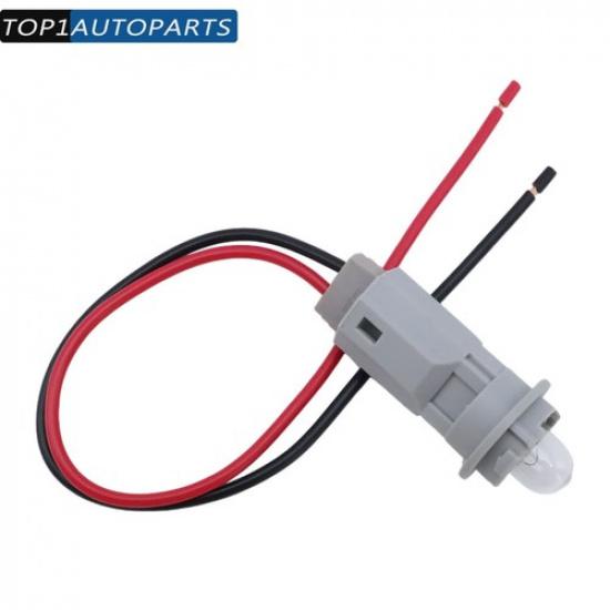 Complete License Plate Light Pkg w/ Socket Bulb Plug for Various Toyota Cars