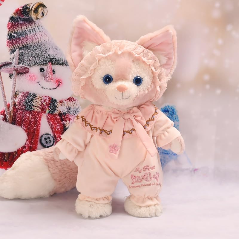 Linabelle Plush Clothes, Dress-Up Costume, Body Not Included, Sizes S and M, Cute Plush Clothes, Special Cute, Pink (S) [Used]