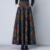 Women's Summer A-Line Printed Slim Skirt