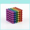 216 Boules Magnétiques Colorées 5mm Jouet Puzzle Éducatif Aimants