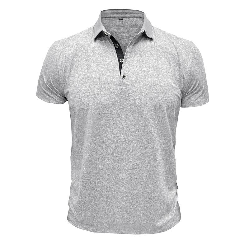 Men's Summer Fit Polo Shirts Short Sleeve Casual Workout Running Athletic Collared Shirts Outdoor Sports Golf T-Shirts Moisture-Wicking Tennis Shirts
