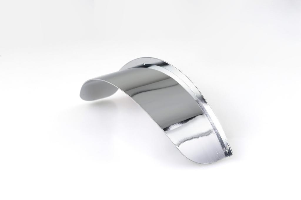 Kijima GB350C ('24-) Motorcycle Parts Headlight Visor, Steel, Retro Custom, Plated Finish, Part Number 203-2993