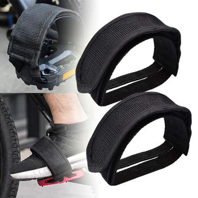 Bicycle Pedal Straps Nylon Toe Clip Foot Strap Belt Adhesive Bicycle Pedals Fixed Gear Road Bike Parts MTB Accessories