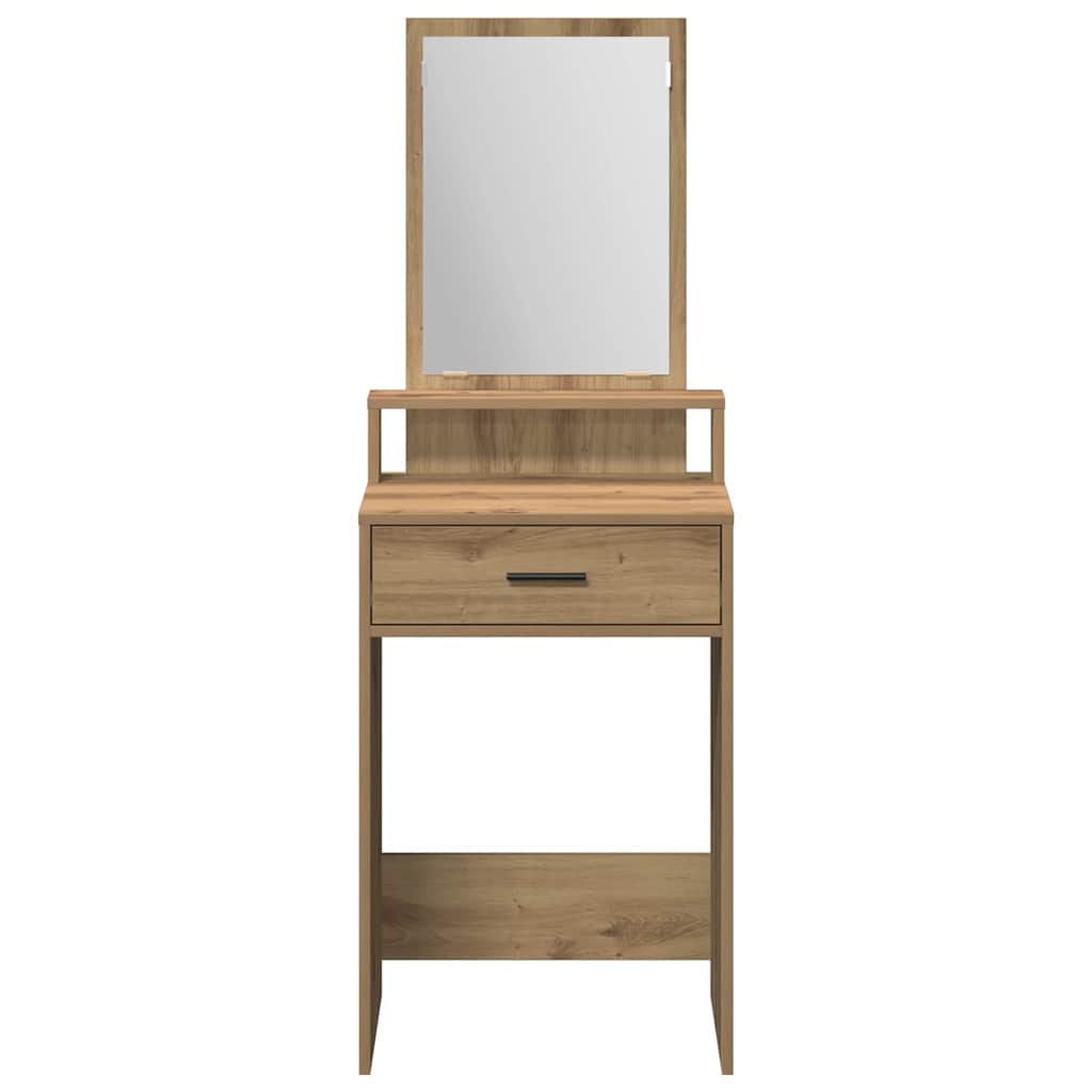 Makeup Table Artisan Oak 50 x 41 x 140 cm Particleboard