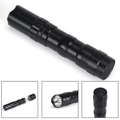 (RU)3W Super Bright LED Lamp Clamp AA Flashlight Focus Torch Light