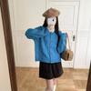 Korean Style Round Neck Knit Cardigan: Women's Autumn/Winter Soft Fluffy Sweater – Age-Reducing, Gentle Temperament Top