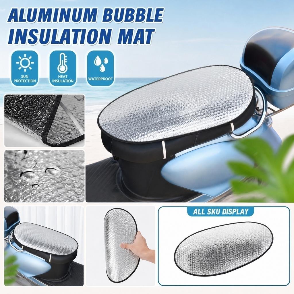 Aluminum Foil for Scooter Bike, Sunshade Pad 3460cm (1 Pack)