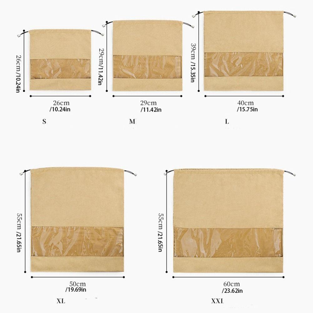 Cosmetics Bag Cloth Drawstring Bag Storage Bag Bag Dustproof Bag Fashion Bundle Pocket  Girls