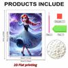 Starry Magic Anna New Pearl-Inlaid Frameless Art | Handmade Pearl Craft, Starry Magic Theme, for Frozen Chic Home Decor & Birthday Gift Option