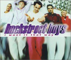 CD BACKSTREET BOYS I Want It That Way 74321674172 Jive 1999 Canada Pop Used