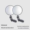 1/2Pcs  Rearview Handlebar Mirrors Rotatable For Mountain Road Bike Motorcycle Bendable Hose Adjustable Rearview Mirror