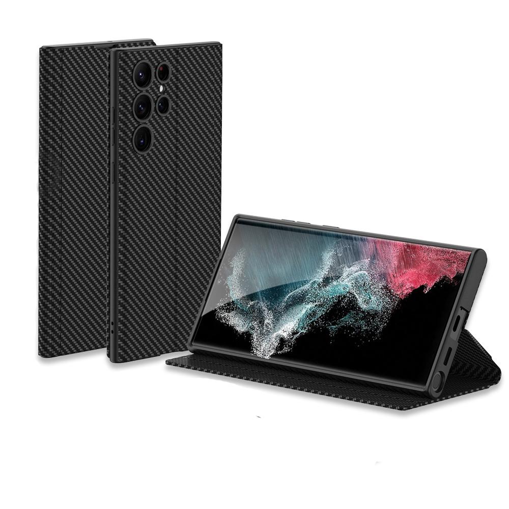 

Роскошный ультратонкий кожаный чехол-кронштейн для Samsung Galaxy S22 S23 Ultra 5G, защитный чехол для камеры, противоударный чехол для телефона For S23 Ultra