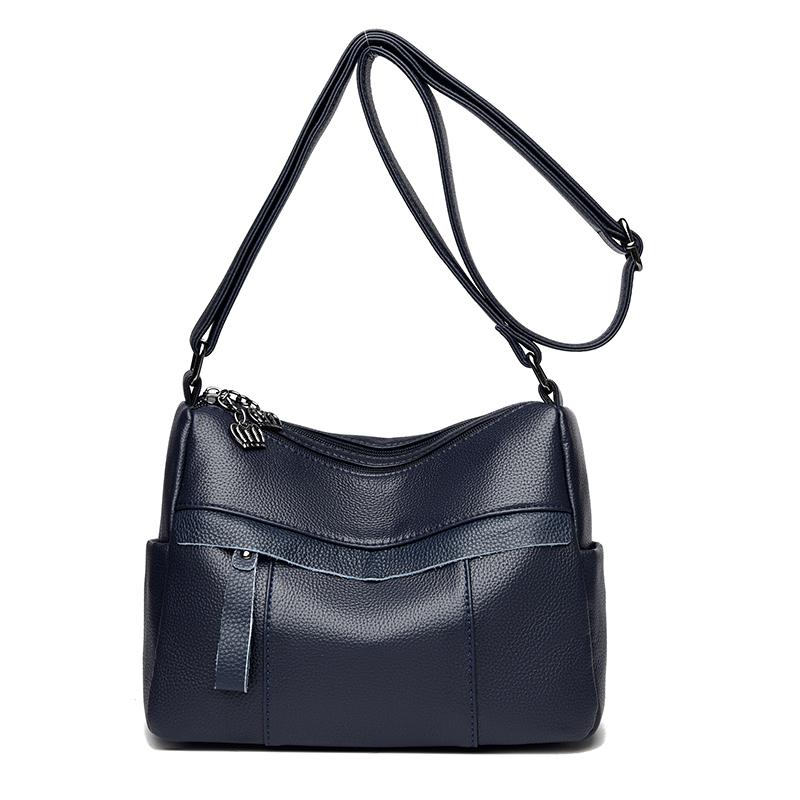 Dames Handtassen Vrouwelijke Designer Merk Schoudertassen voor Reizen Weekend Buiten Feminine Bolsas Leer Grote Messenger tas Winter