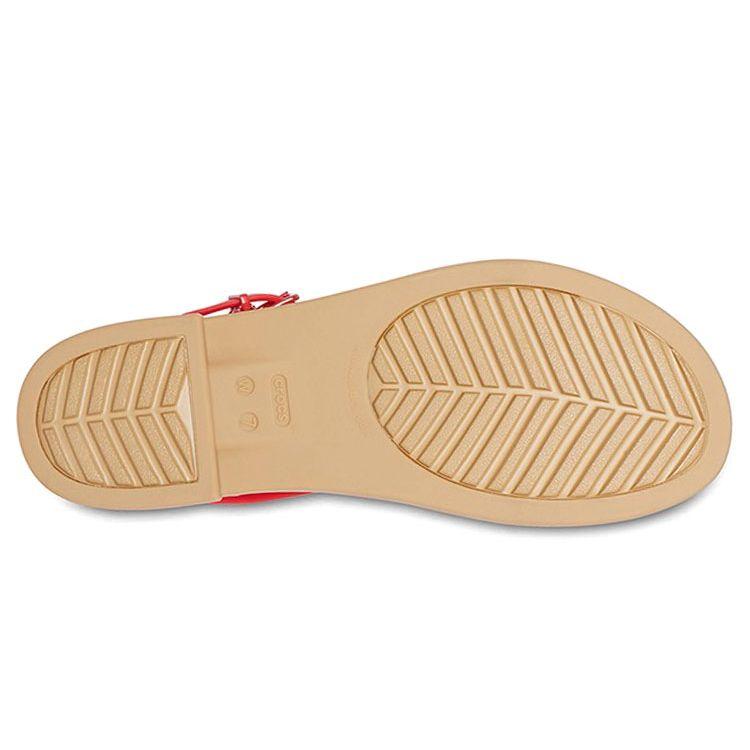 Crocs Vacation Style Summer Sandals Women sandals Flame-Red 206107-8C1