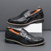 Fashion New Black Casual Men's Loafers Fashion Designer's New Style Office Leisure Business Party Adult Nightclub Shoes Plus Size 38-46