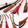 Tassel Waist Chain Adjustable Braided Belts Multi-application Tassel Belt
