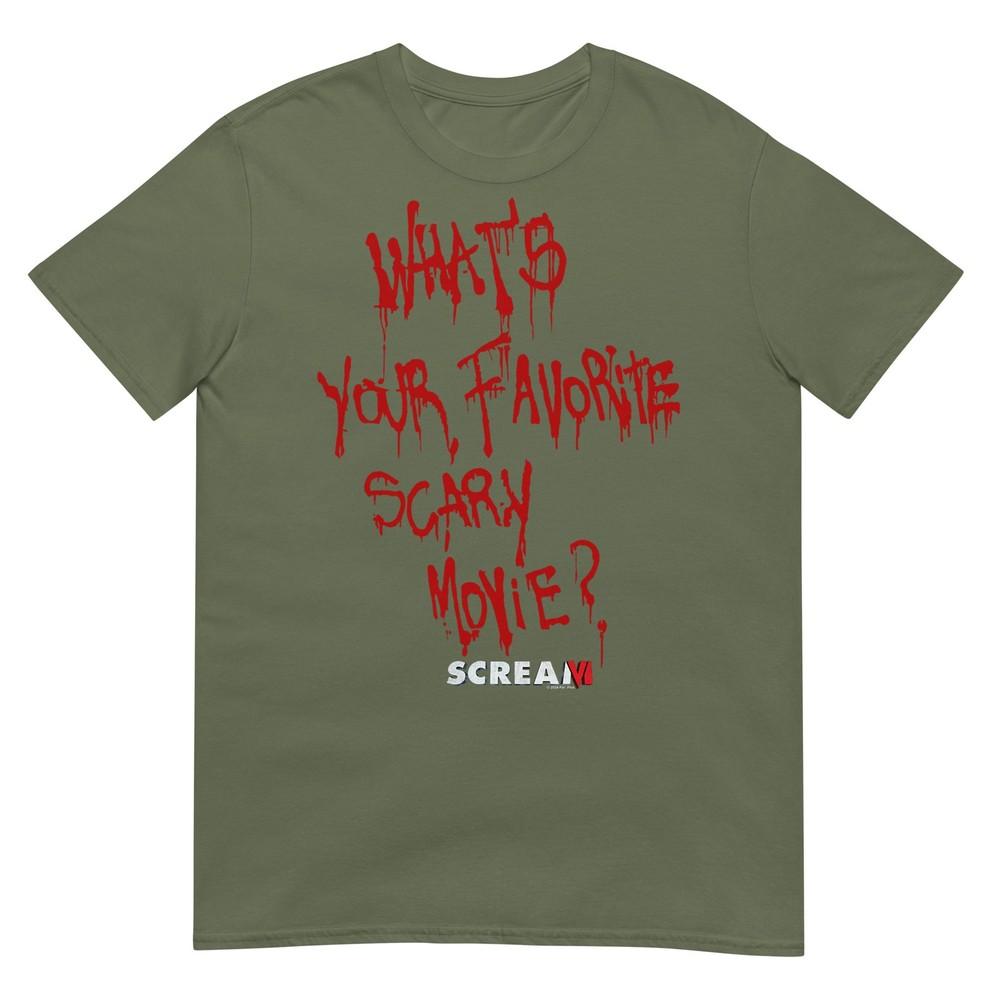 Scream 6 Favorite Scary Movie Tshirt