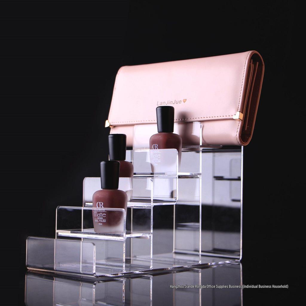 Transparent Acrylic Multi-Layer Wallet, Sunglasses & Jewelry Display Stand