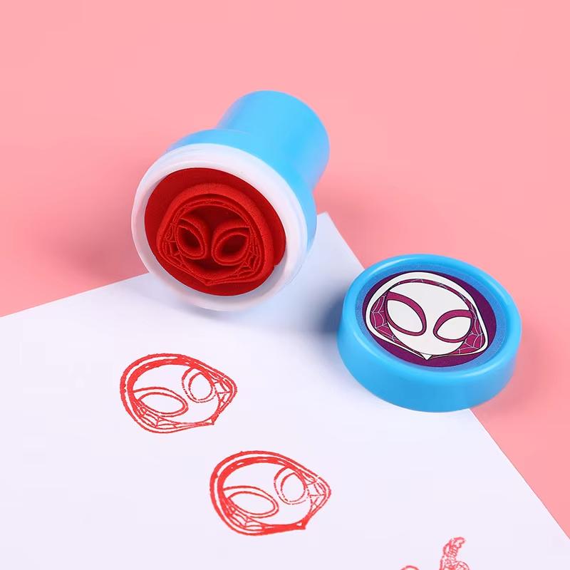 MINISO Spidey Stamp Party Favors Spiderman Gifts for Kids Birthday Stamps for Kids Boys Classroom Rewards Party Supplies Decoration