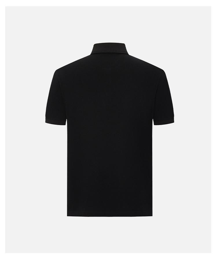 Classic Color-blocked Men's Short-sleeved Polo Shirt