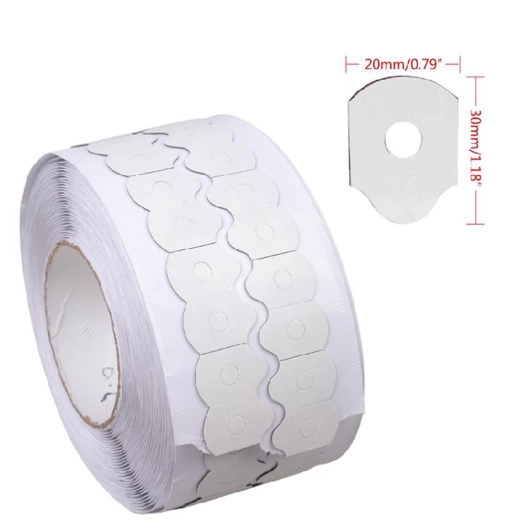 1000 stuks Optische Lens Randen Blokkerende Pads Brillen Dubbelzijdige Kleefband