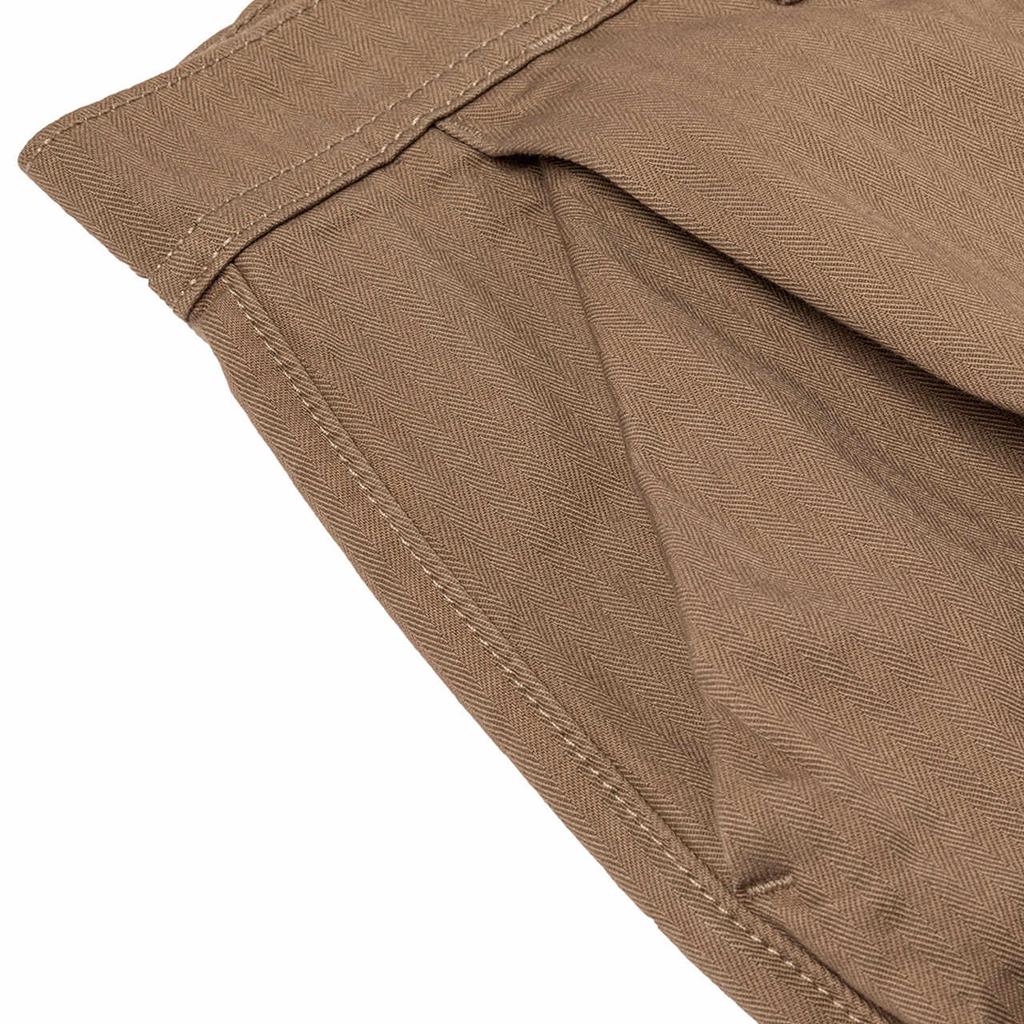 Vans Solid Color Comfortable Simple Casual Pants Men bottoms Walnut VN000KYP1NU