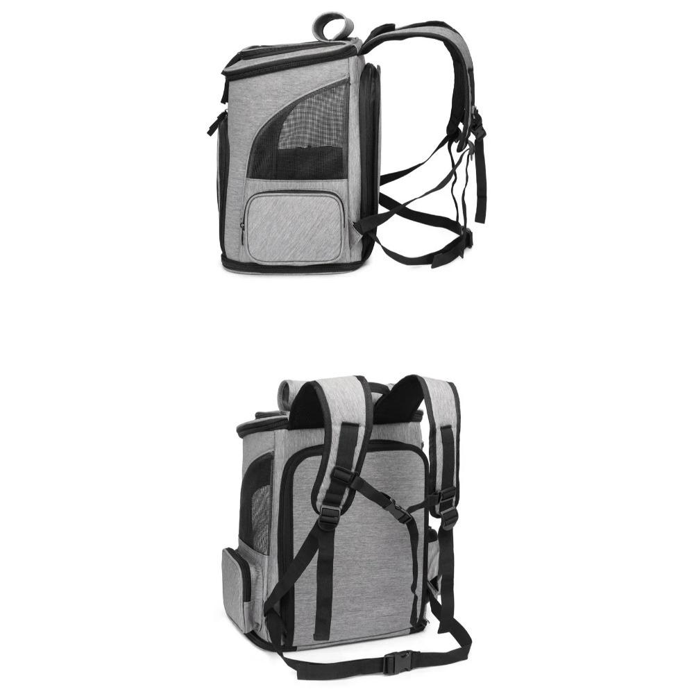 Breathable Pet Backpack Large Capacity Pet Travel Bag Multi-function Cat Carrier  Transport