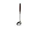 ZISIZ Stainless Steel Pear Wood Handle Cooking Utensils