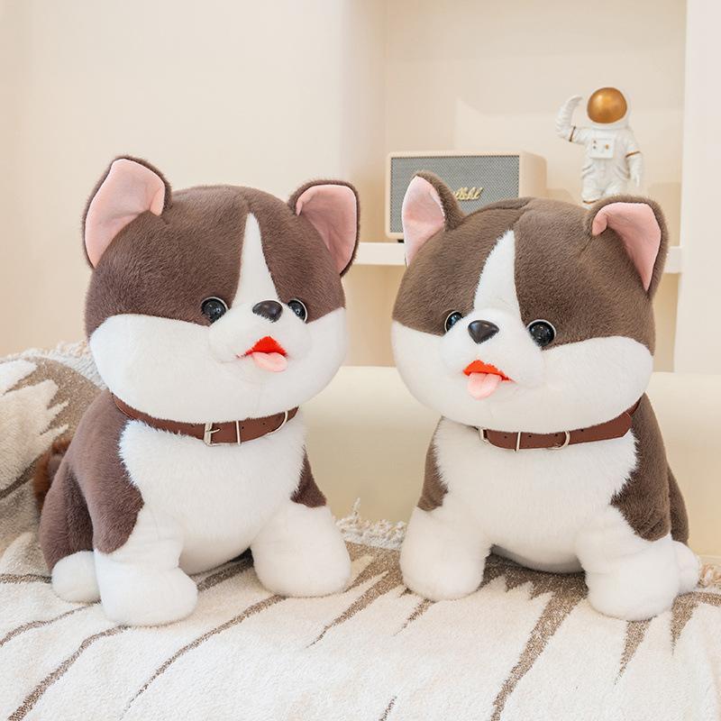 Cartoon Cute Puppy Dog Lucky Dog Doll Plush Toy Husky Doll Children'S Rag Doll Birthday Gift