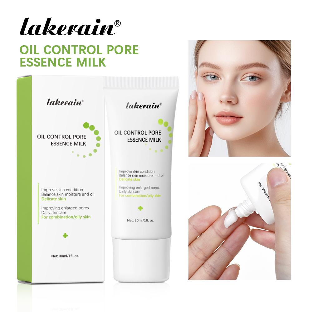 Oil Control Pore Essence Milk Smoothes Pores And Moisturizes Skin With A Refreshing Non-greasy Essence Korean Skin Care Products