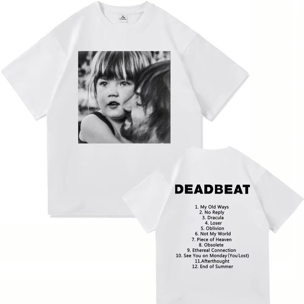 High-quality Fashion Crew Neck Printed Casual Men's Harajuku Style Tame Impala Deadbeat New Album and Tour Women And Men Comfortable T-shirt