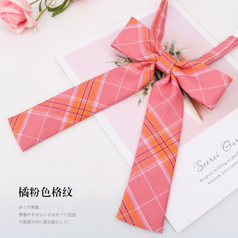Japanese And Korean Version Of Female Collar Flower College Wind Ribbon Free Jk Bow Bow Graduation Photo Men'S Tie Sailor Suit Tide