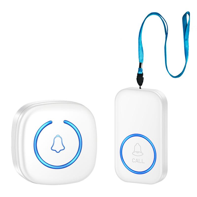 Elderly Wireless Emergency Alarm with Lanyard & Music Bracelet