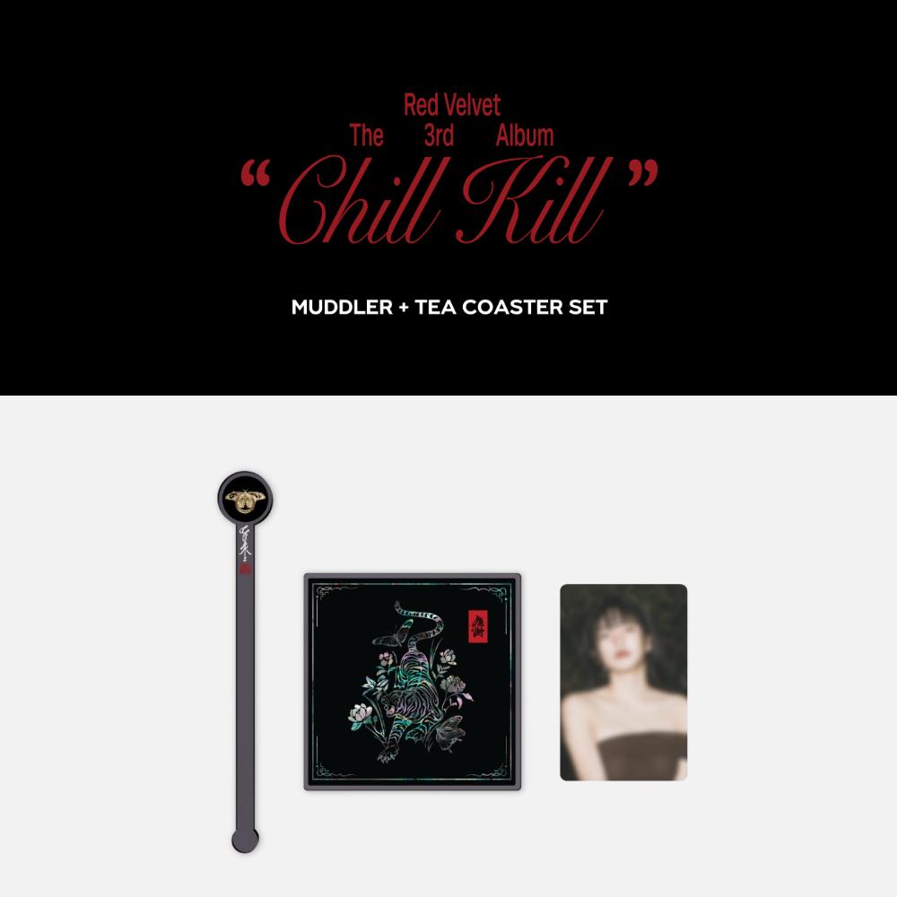 

Предзаказ Red Velvet Chill Kill 3rd MD Muddle + набор подставок для чая