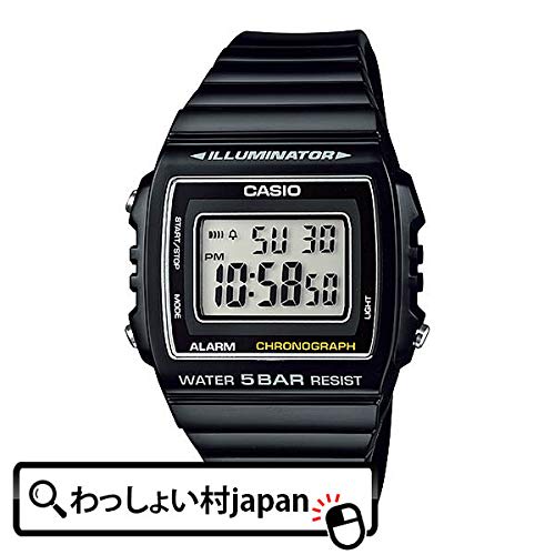 Casio Watch, Casio Collection Standard (Old Model), W-215H-1AJF, Black