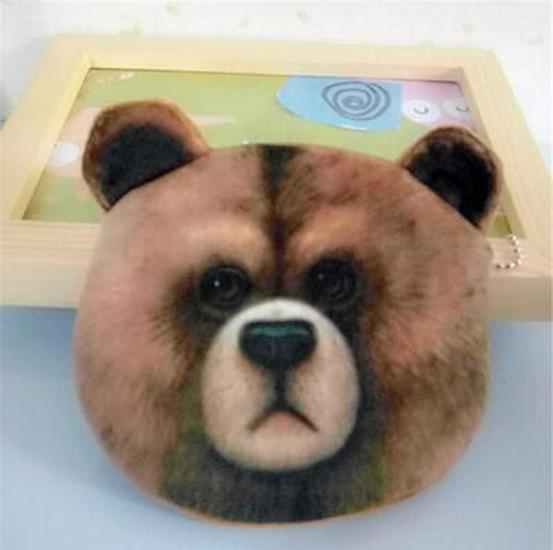 Cartoon Kitten Coin Purse & Key Holder Gift Set