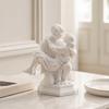 3D Printed Couple Sculpture, Kneeling Princess Carry Figurine, Romantic Art Resin Desk Decor, Unique Anniversary Birthday Gift for Couples, Fitness