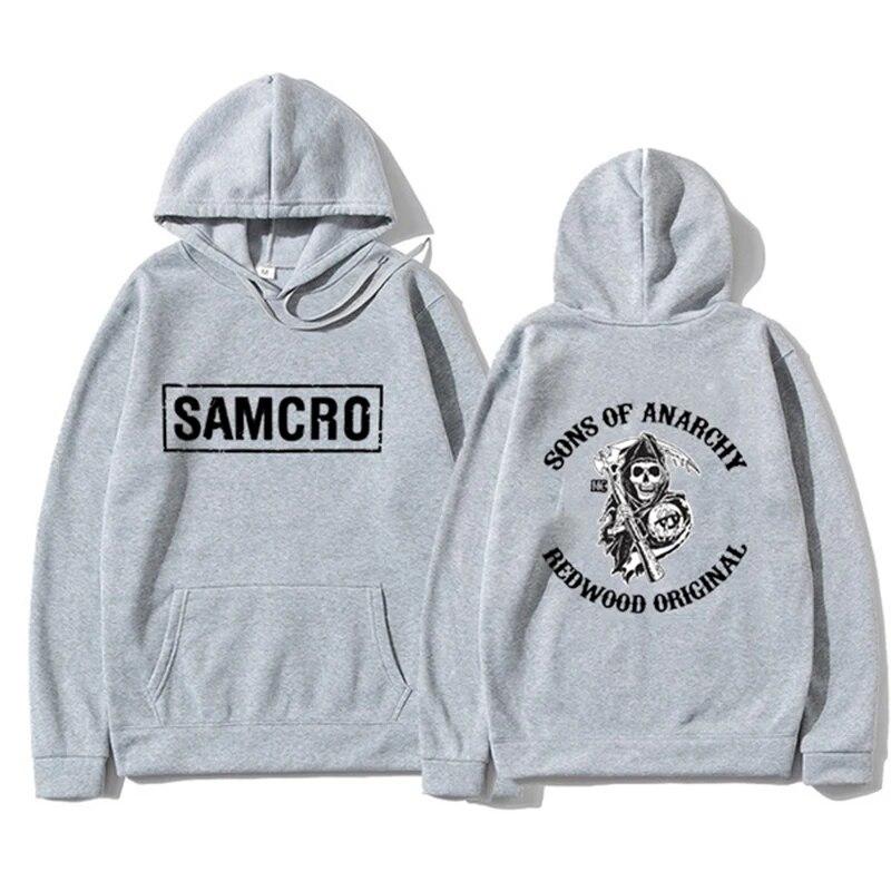 Sudadera con capucha de Sons of Anarchy pro hombre y mujer, suéter con estampado de SOA de película, chándal de gran tamaño, ro Unisex