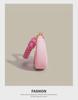 High-Quality Pink Woven Crescent Shoulder Bag - 2024 Summer Collection
