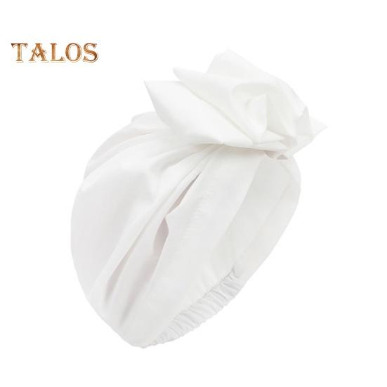 Turbanský klobouk Retro francouzský styl Květinová dekorace Dámský klobouk Jednobarevný Prodyšný Větruodolný Pokrývka hlavy Pro každodenní nošení