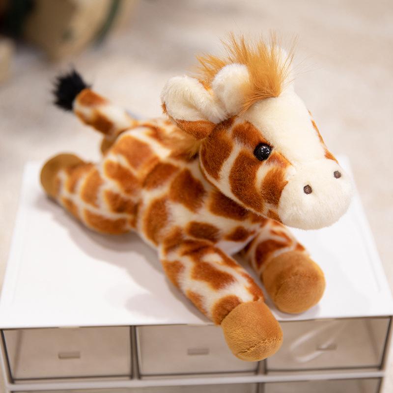 

Party Style Forest Animal Doll Tiger Panda Fox Plush Toy Simulated Animal Doll Zoo Gift 22cm