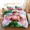2/3pcs HUNTER×HUNTER Bedding Set 3D Print Polyester Duvet Cover Single Twin Queen King Size for Home Decoration Birthday Gift