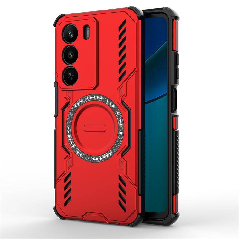 For Realme 14x Case For Realme 14x Global Anti-knock Magnetic Adsorption Wireless Charge Back Cover For Realme 14x Case 6.67inch