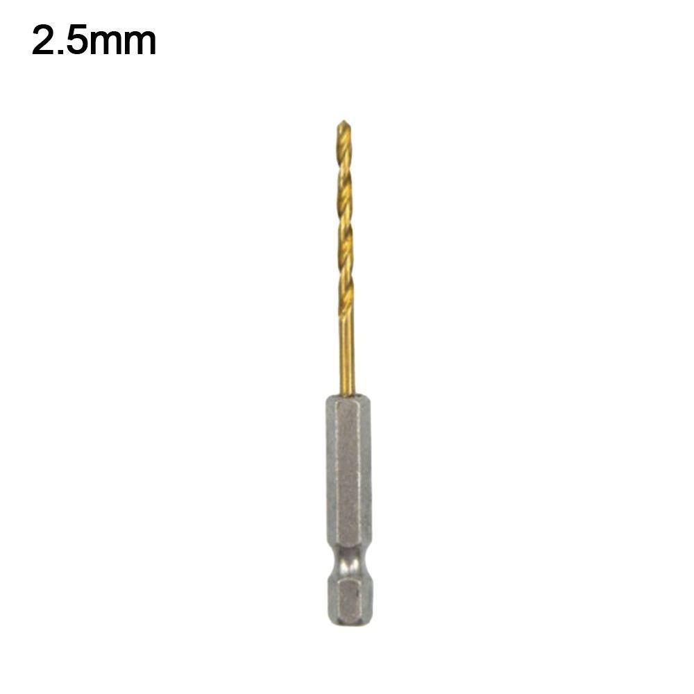 1.5-6.5mm Twist Drill Hexagonal Handle Drill Bit New Drilling Tool