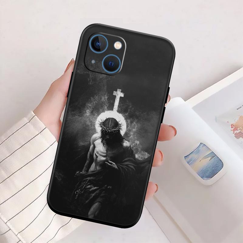 BH30 Jesus Christ Phone Case for Samsung Galaxy S20 S21 S22 Ultra FE + Plus A21S A22 A24 A25 A26 A30 A30S A31